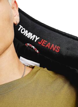 Cazadora Tommy Jeans Essencial Negro Para Hombre