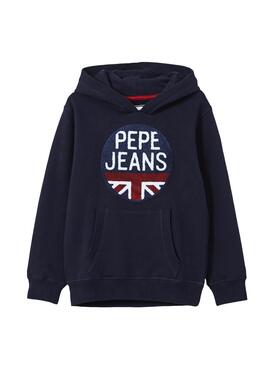 Sudadera Pepe Jeans Alexander Marino Para Niño