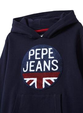 Sudadera Pepe Jeans Alexander Marino Para Niño