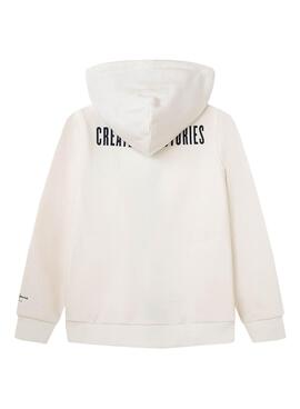 Sudadera Pepe Jeans Jesus Blanco Para Niño