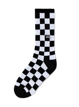 Calcetines Vans Checkerboard Blanco y Negro 