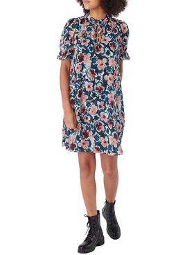 Vestido Naf Naf Flores Azul para Mujer