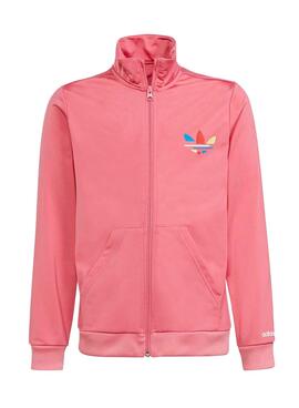 Chaqueta Adidas Adicolor Rosa para Niña