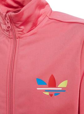 Chaqueta Adidas Adicolor Rosa para Niña