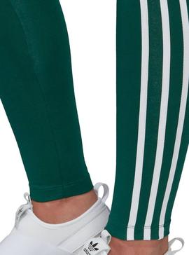 Mallas Adidas 3Stripes Verde  Mujer 