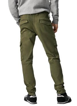 Pantalon Pepe Jeans Jared Verde para Hombre