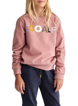 Sudadera Ecoalf Multicolor Rosa para Niña