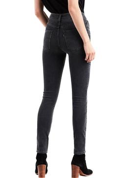 Pantalón Vaquero Levis 721 California Negro Mujer