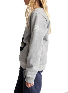 Sudadera Ecoalf Great B Gris para Niña