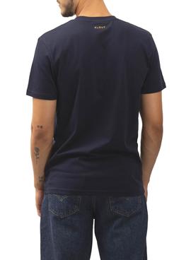 Camiseta Klout Isobaras Marino para Hombre