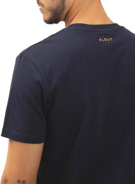 Camiseta Klout Isobaras Marino para Hombre