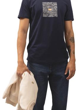 Camiseta Klout Isobaras Marino para Hombre