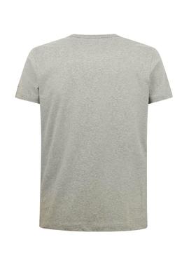 Camiseta Pepe Jeans Sacha Grey Marl Para Hombre