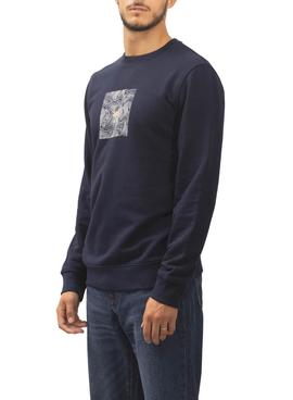 Sudadera Klout Isobaras Azul Marino para Hombre