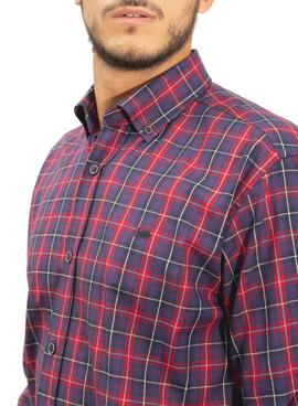 Camisa Klout Nebra Rojo para Hombre