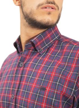 Camisa Klout Nebra Rojo para Hombre