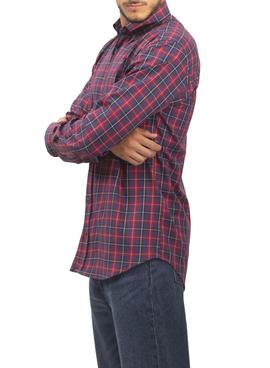 Camisa Klout Nebra Rojo para Hombre