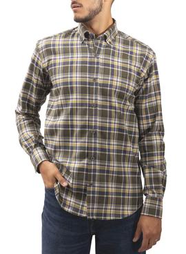 Camisa Klout Harris Verde para Hombre