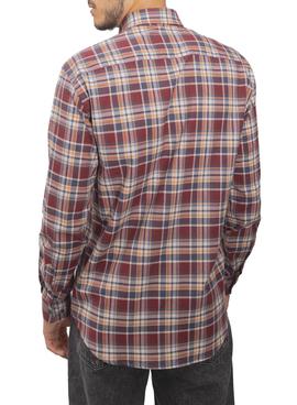 Camisa  Klout Harris Granate para Hombre