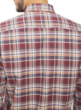 Camisa  Klout Harris Granate para Hombre