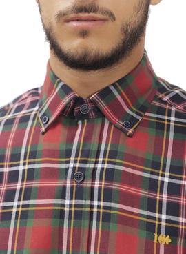 Camisa Klout Royal Stewart Rojo para Hombre