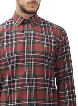 Camisa Klout Royal Stewart Rojo para Hombre