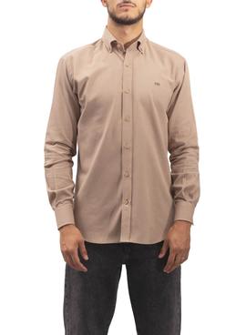 Camisa Klout Solpor Beige para Hombre