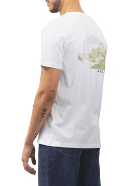 Camiseta Klout Ciclo del Agua Blanco para Hombre