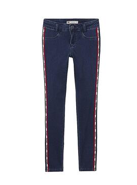 Pantalón Vaquero Levis 710 Indigo Azul para Niña