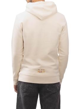 Sudadera Klout Fall Vibes Beige para Hombre