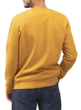 Sudadera Klout Basica Ocre para Hombre