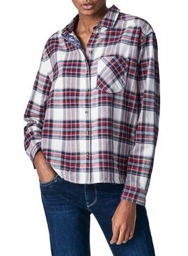 Camisa Pepe Jeans Nath Cuadros Para Mujer