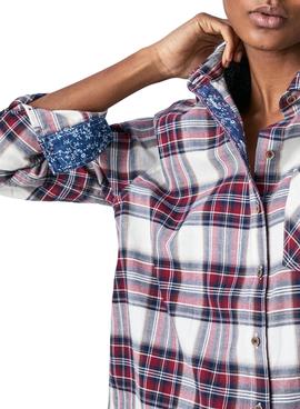 Camisa Pepe Jeans Nath Cuadros Para Mujer