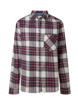 Camisa Pepe Jeans Nath Cuadros Para Mujer