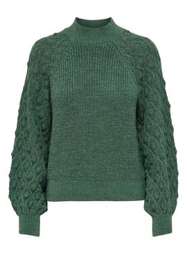 Jersey Only Freeze Highneck Verde Para Mujer