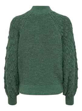 Jersey Only Freeze Highneck Verde Para Mujer