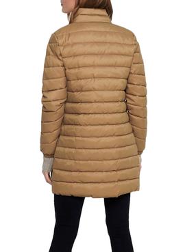 Abrigo Only Acolchado Newtahoe Camel Para Mujer