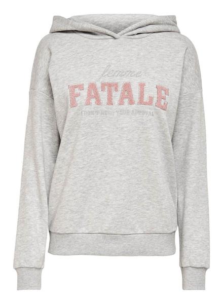 ONLNELLIE LIFE L/S COLLEGE TERRY Light G