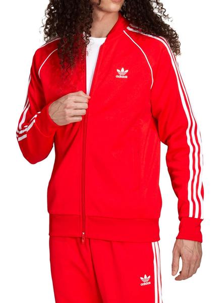 para justificar Guia en lugar Chaqueta Adidas SST Rojo Para Hombre