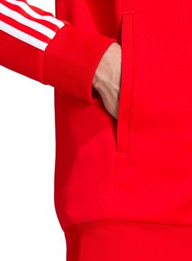 Chaqueta Adidas SST Rojo Para Hombre