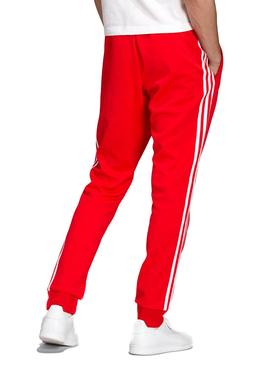 Pantalon Chandal Adidas SST Rojo Para Hombre