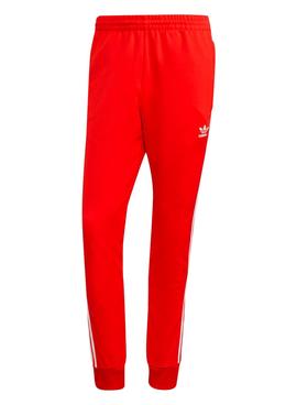 Pantalon Chandal Adidas SST Rojo Para Hombre