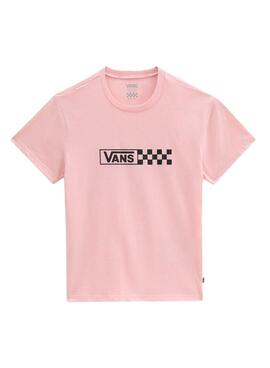 Camiseta Vans Fun Day Rosa para Niña