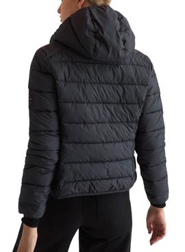 Chaqueta Ecoalf Aspalf Negro Para Mujer