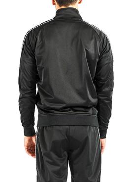 Chaqueta Chandal Kapa Anniston Slim Negro Hombre