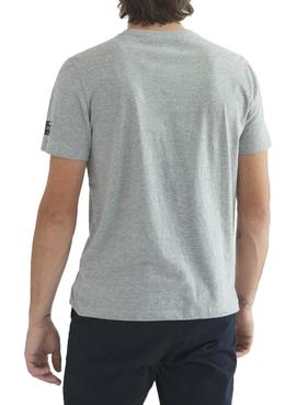 Camiseta Ecoalf Great B Gris Para Hombre