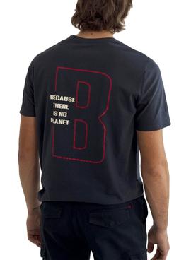 Camiseta Ecoalf Andermatt Azul Marino para Hombre