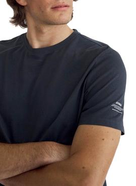 Camiseta Ecoalf Andermatt Azul Marino para Hombre