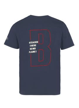 Camiseta Ecoalf Andermatt Azul Marino para Hombre