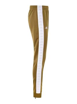 Pantalon Chandal Kappa Rastoria Verde Para Hombre